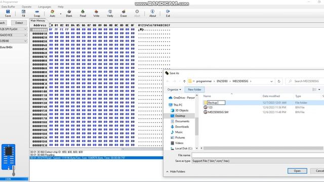 how to take Backup Nand Flash Memory & EEPROM using CH341 Programmer смотреть онлайн