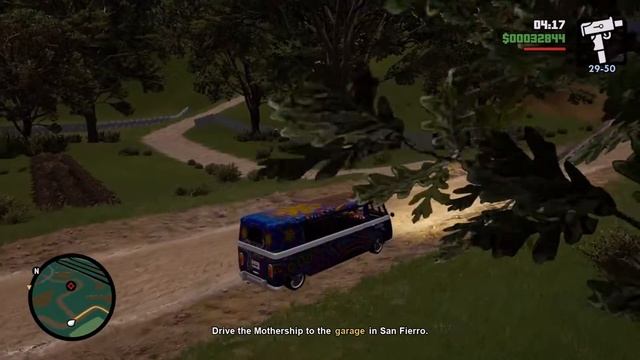 GTA San Andreas Definitive Edition PC: Mother ship смотреть онлайн