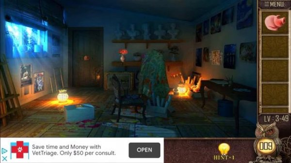 Room escape : 50 rooms chapter 3 level 46 level 47 level 48 level 49 level 50