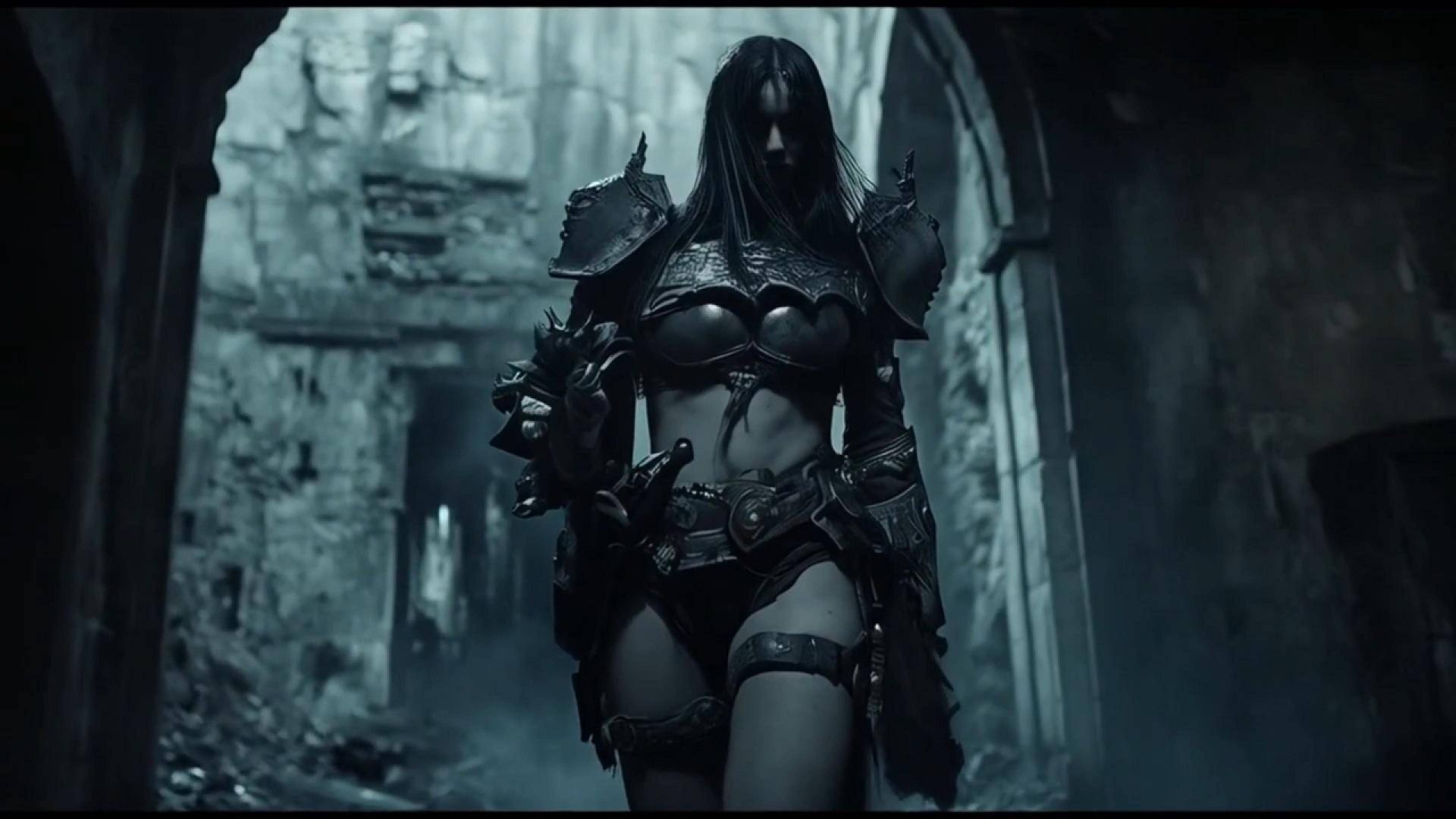 Сестры битвы – Гнев дочерей императора | Warhammer 40,000 Cinematic | Музыкальный фильм AI смотреть онлайн