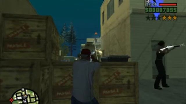 GTA SAN ANDREAS - #MISSÃO = CORTEJANDO e BANCO DE CIDADE PEQUENA. смотреть онлайн