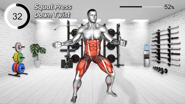 Standing Full-Body Workout that Burns All Your Muscles смотреть онлайн