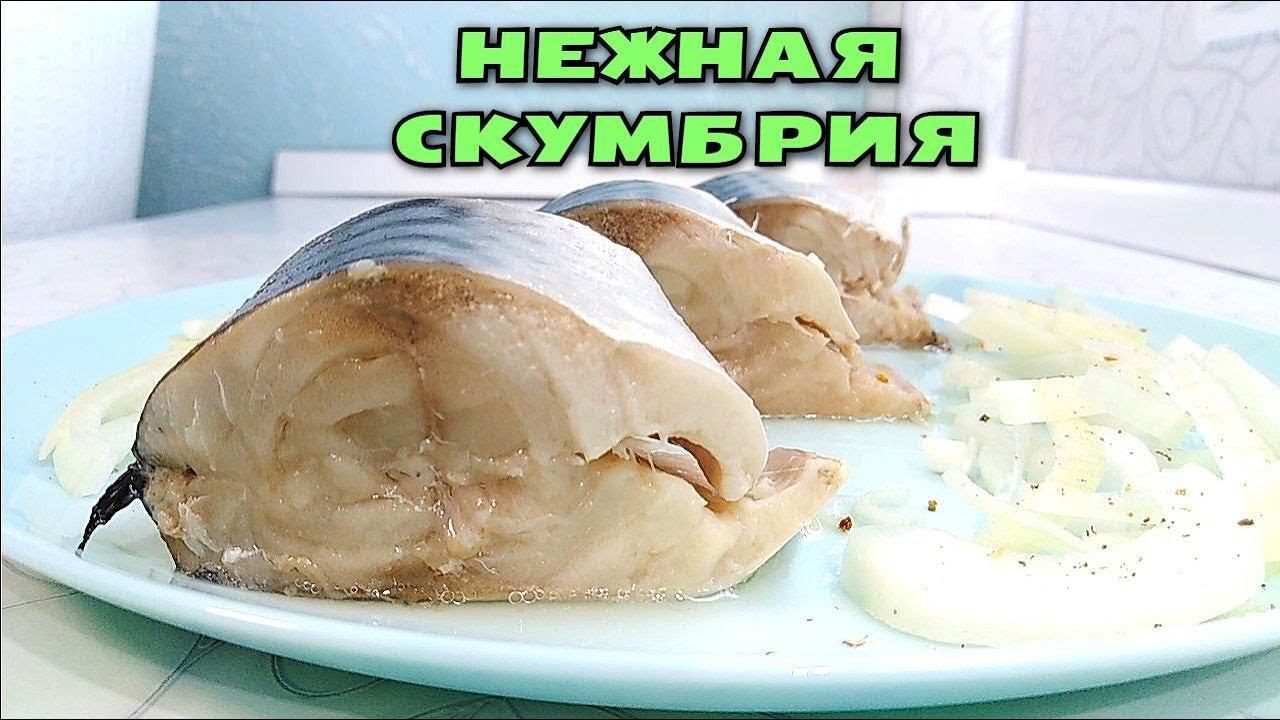 Нежнейшая маринованная СКУМБРИЯ с горчицей за сутки. Можно есть губами / Магия вкуса смотреть онлайн