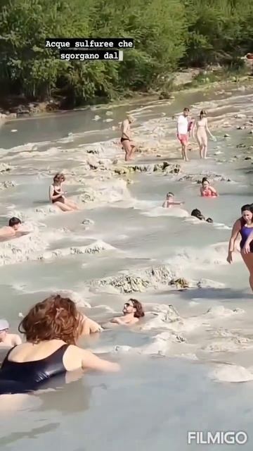 Cascate del mulino di Saturnia-Terme gratuite смотреть онлайн