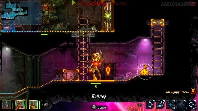 ТЕХНОМАНТ ЖЕЛЕЗОК ➲ SteamWorld Heist. Прохождение #5 смотреть онлайн