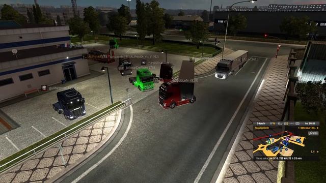 Euro Truck Simulator 2 Multiplayer | Funny Moments & Crash Compilation | #12 смотреть онлайн