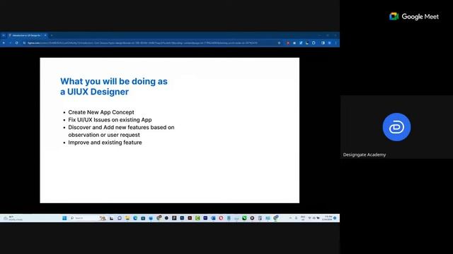 Designgate UIUX Live Session (Week 5) Introduction to UX Design for Designers смотреть онлайн
