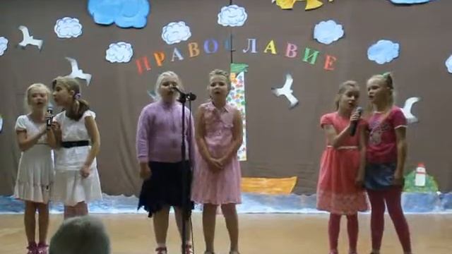 Ангельский хор. (Трубы трубят.) Как мило поют девочки! смотреть онлайн