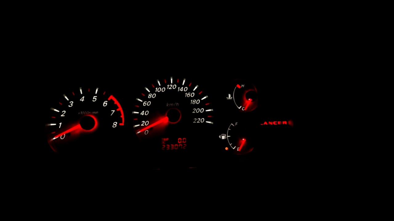 Mitsubishi Lancer 9 Пересвет с плавным розжигом смотреть онлайн