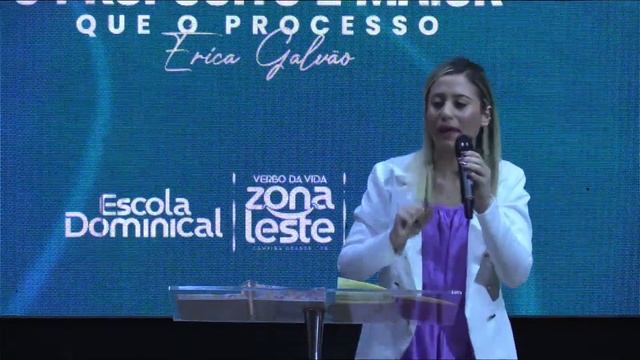 O Propósito é Maior que o Processo | Erica Galvão | Verbo Zona Leste смотреть онлайн