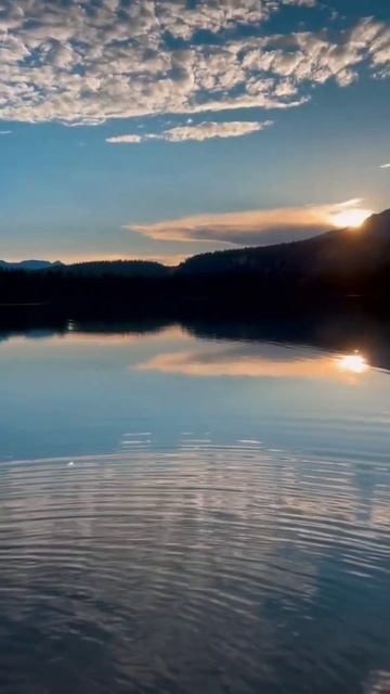 📍 Lake Annette | Lake In Canada | #shorts