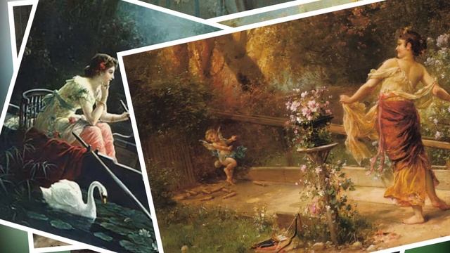 Австрийский художник Ханс Зацка Hans Zatzka смотреть онлайн