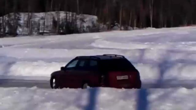 Audi A4 avant 1.8Tq on ice смотреть онлайн