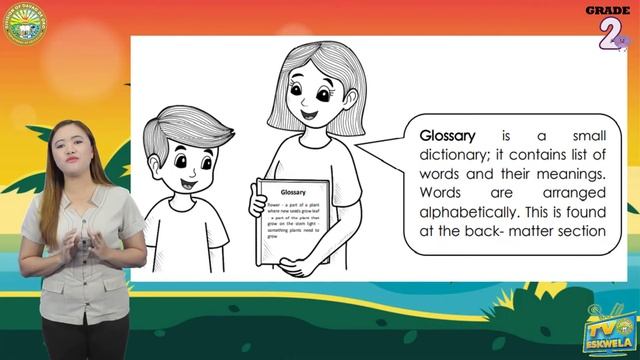 ENGLISH 2 (Quarter 2: Module 1): RECOGNIZING THE COMMON TERMS IN ENGLISH RELATING TO PARTS OF A BOO