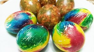 Как красиво покрасить яйца на пасху ! Покраска яиц на пасху! Пасхальные яйца!  Пасха 2025