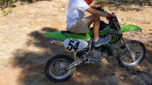 FMF Turbinecore 2 on Kawasaki KX 65
