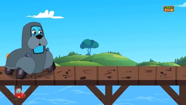 Animal Sound Song Learning Video for Kids by Little Red car смотреть онлайн