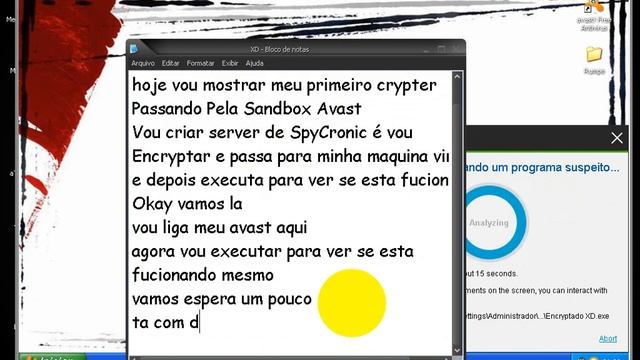 Demostração Crypter Simples Avast+Sandbox смотреть онлайн