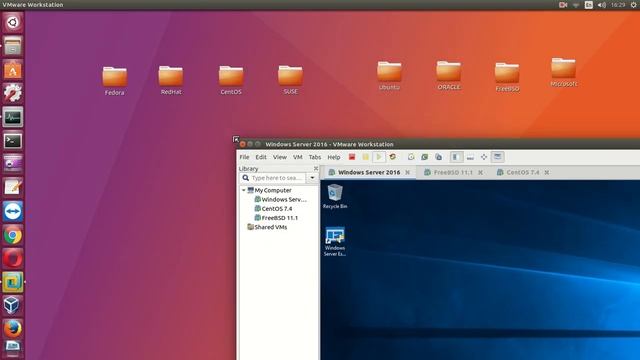 Управление окнами | VMware® Workstation 14 Pro смотреть онлайн