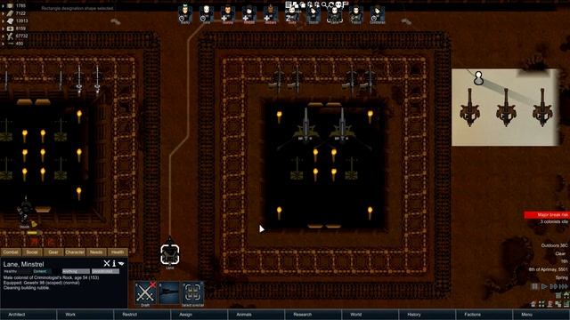 Trenches! Trench Warfare In Rimworld! Rimworld Mod Showcase