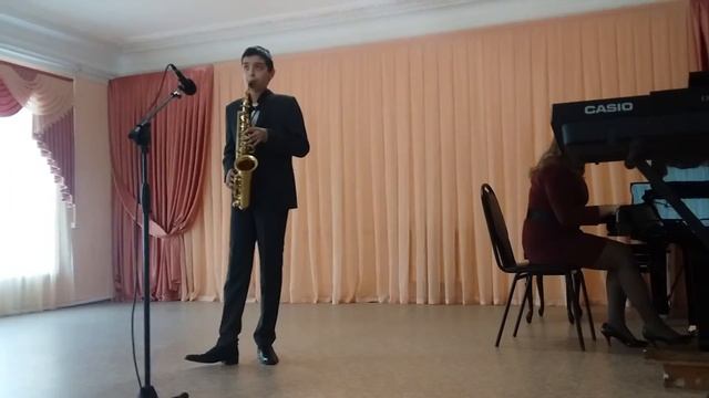 #KirSax "Багира" Ф.Ферран; "Андантино" А.Хачатурян смотреть онлайн