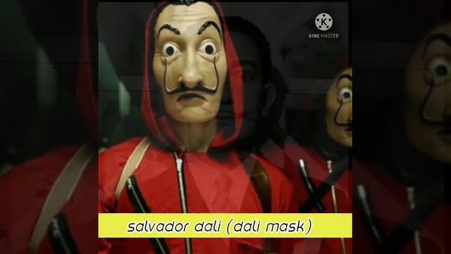 dali mask/#shorts/salvador dali/money heist/lacasa de papel/facts by Nikk смотреть онлайн