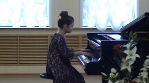 Д.Чимароза "Соната соль-мажор" 1 часть