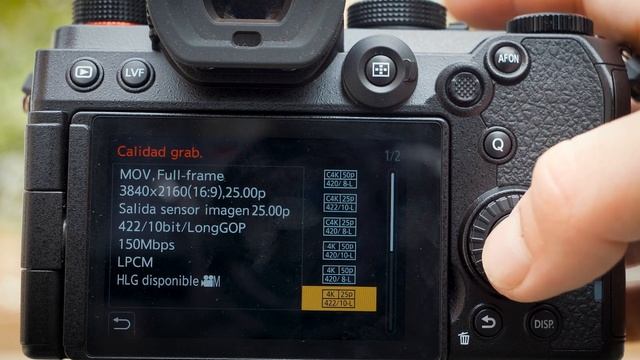 Panasonic Lumix S5 Configuración de Menú de video смотреть онлайн