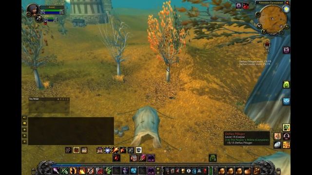 WOW Classic Hardcore, no-hit & imp only challenge, Human Warlock highlights from level 1 to 20. смотреть онлайн