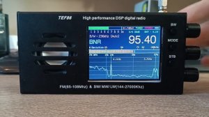 TEF 6686 Radio with FM broadcast analyzer
