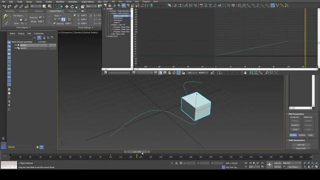 3DS Max - Path Contraints et Track view curve editor [FR] смотреть онлайн