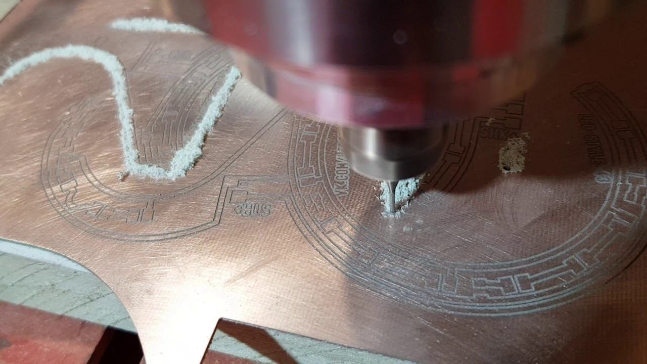 ЧПУ Дела.Пробный рез ))Осваиваю ПО смотреть онлайн