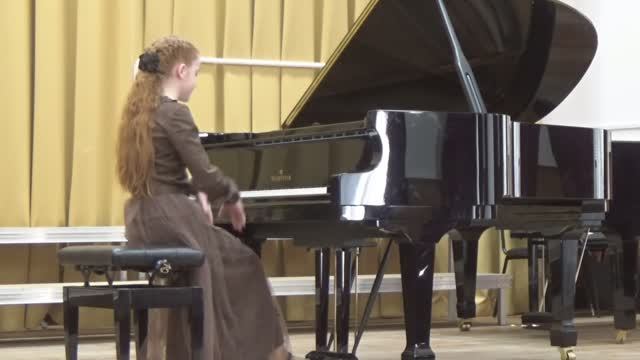 Трушина Софья Э. Григ Этюд Памяти Шопена смотреть онлайн