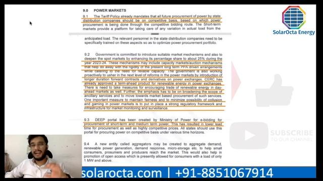 National Electricity Policy of India 2021 (draft) | Hindi | PART 2 | भारत की राष्ट्रीय विद्युत नीति смотреть онлайн