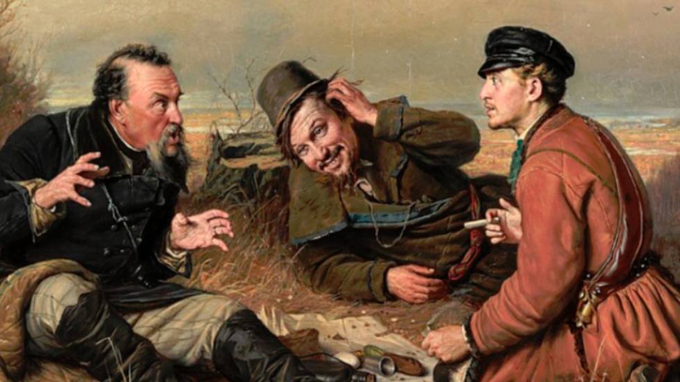 Кем были на самом деле охотники на привале со знаменитой картины Перова смотреть онлайн