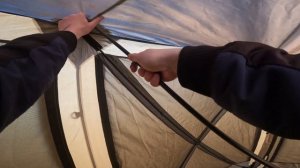 Шатер туристический полуавтомат 365*365*225см CT-6601