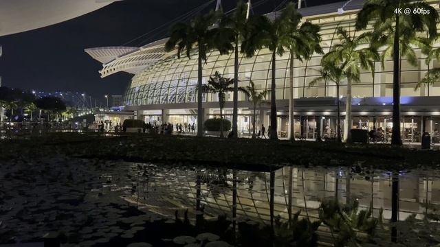 iPhone 13 Pro Max low light video test | 📹 No edit | 📍 Bayfront, Singapore