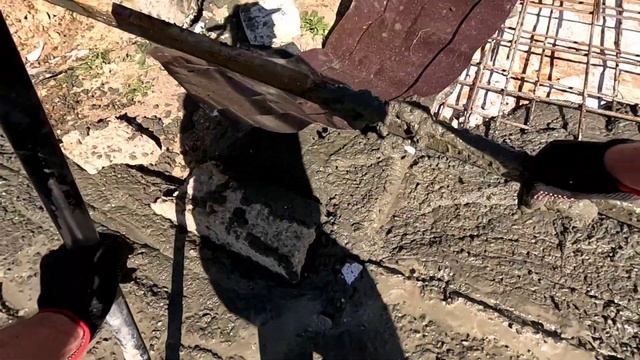 БЕТОННАЯ ПЛИТА СВОИМИ РУКАМИ / ТЯЖЕЛО НО МЫ СПРАВИЛИСЬ 💪 / смотреть онлайн