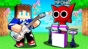 Я ПРИЗВАЛ МРОНА СПРАНКИ В МАЙНКРАФТ МОД RETAKE SPRUNKI МУЛЬТИК