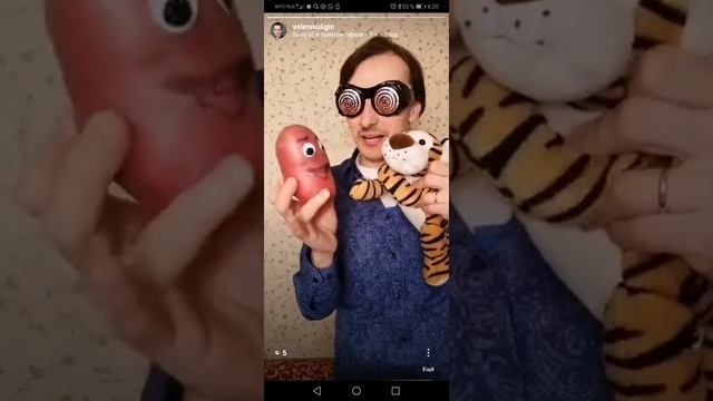 "шоу "ВСЕдома" №15-Картофель 26апреля2020 / каждый день в 21:00 инстаграм #valerakuligin смотреть онлайн