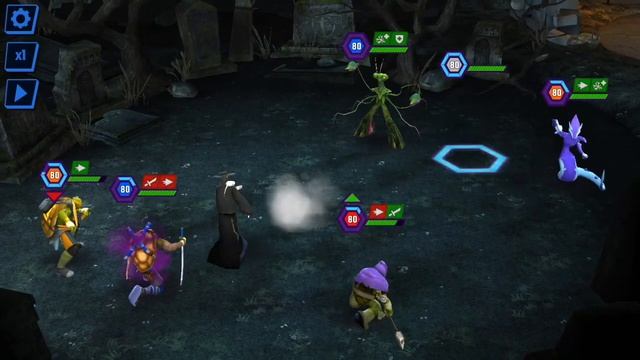 Черепашки-Ниндзя: Легенды ИСПЫТАНИЕ МАУСЕРЫ И МУТАНТЫ TMNT Legends (IOS/Android Gameplay 2016) смотреть онлайн