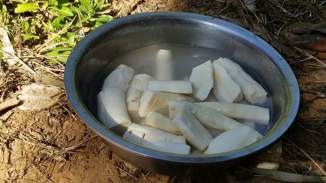 African Village Life #cooking Cassava Food For Breakfast #villagelife #world #africa