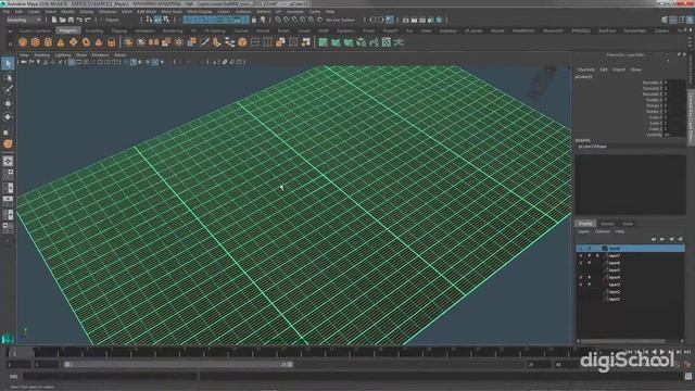Outils de Sculpting pour la modélisation - Maya - digiSchool смотреть онлайн