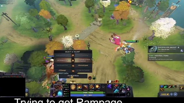 Dota 2 (annoying luna first item blink dagger no rampage ) смотреть онлайн