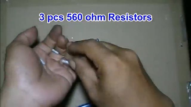 3 Transistors no IC running LED chaser with speed controller смотреть онлайн