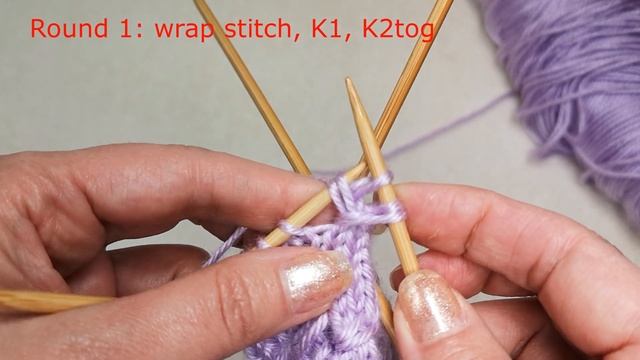 Что-то новенькое. Узор конструктор. Всего один ряд. Узор по кругу из вытянутых петель спицами. 276 смотреть онлайн