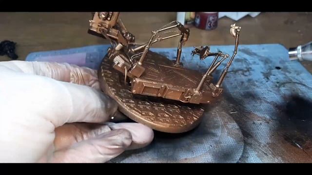 Grimdark Scenery: Surgery table painted in the Grimdark Style: Necromunda and Warhammer 40k смотреть онлайн