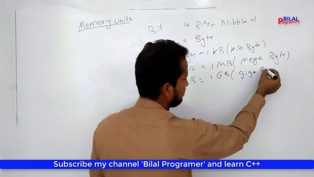 Bit, Byte, KB, MB, GB, TB, PB, EB, ZB, YB |All Memory Units| In Urdu/Hindi