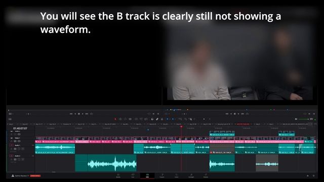 Missing Waveforms in Davinci Resolve - Workaround Solution смотреть онлайн