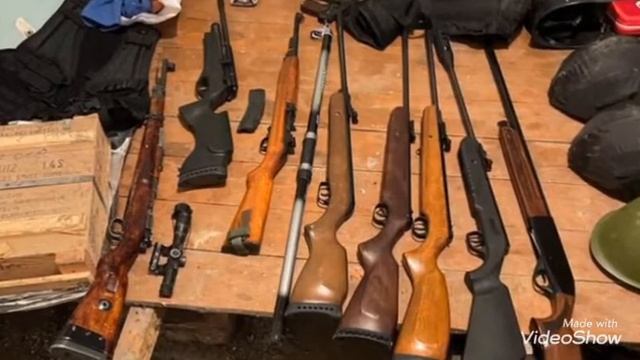 Тайник с похищенным оружием и боеприпасами обнаружили в Алматы.#50 смотреть онлайн